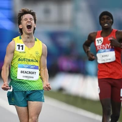 'In your dreams, champ': Aussie winner's quip to Kenyan