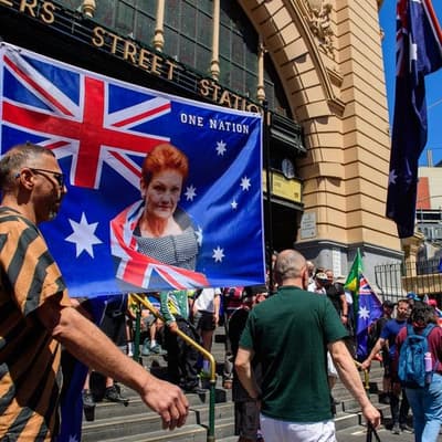 The One Nation scare Labor used while rolling a premier