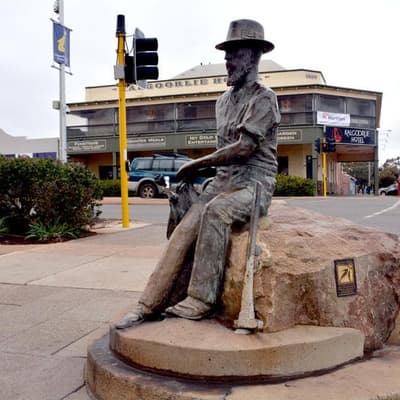 Vibe check for outback town as corporate suits descend