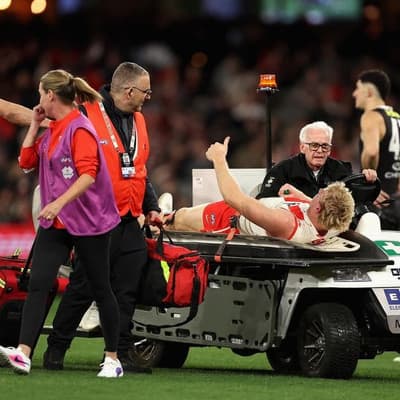 Swans' fightback win over Saints marred by injury