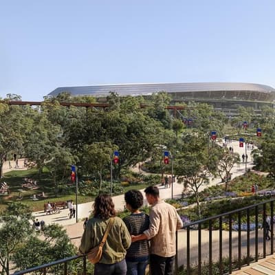 Vision for Olympic site shown as critics slam 'fantasy'