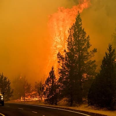 'We are not out of danger,' mass fire evacuations in US