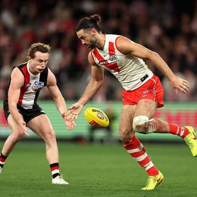 Star Swans ruck to miss Port clash, debutant picked