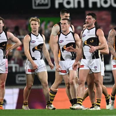 Mitchell refuses to press panic button after Hawks rout