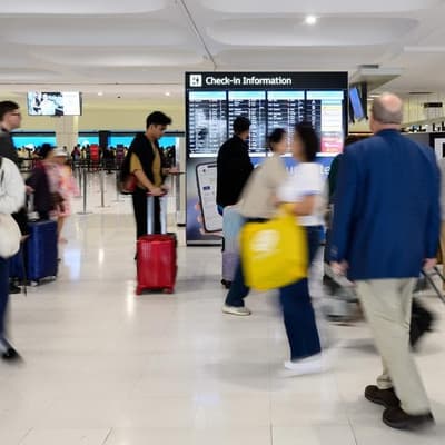 Passengers delayed as dozens of flights disrupted