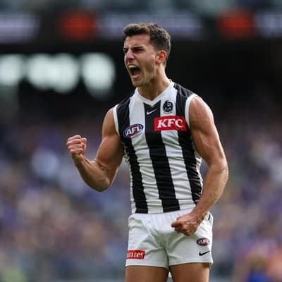 Daicos-inspired Pies down Eagles to lock in finals spot