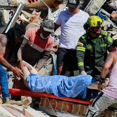 Colombia rescue efforts press on after deadly quake