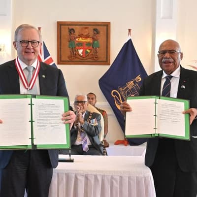 'Stronger together': Fiji pact brought to parliament