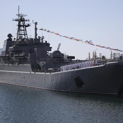 Ukraine's blitz damages Russia's Black Sea stronghold