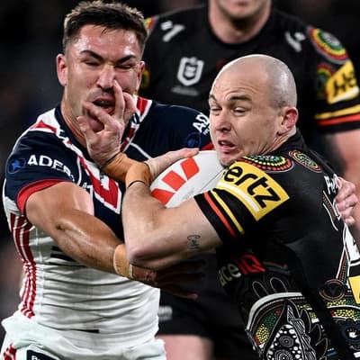 Roosters go top of NRL as Panthers' form slump rolls on