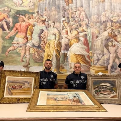 Italian police recover stolen paintings worth millions