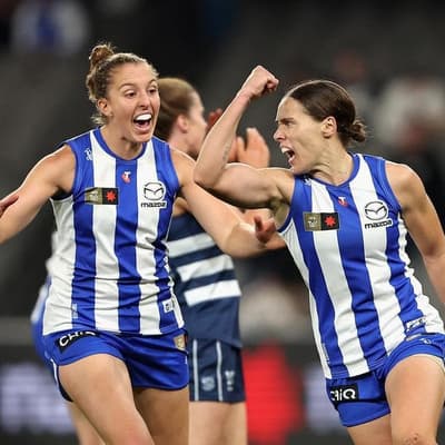 Commanding Kangas crush Cats to kick off AFLW defence
