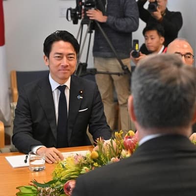 Missiles but no melons: Canberra hosts Japan minister