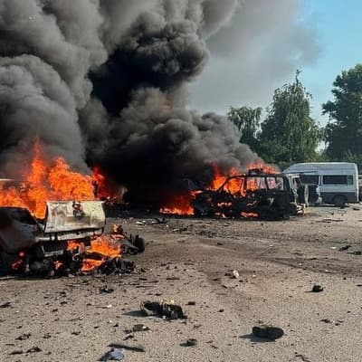 Ukraine aims one of its biggest drone blitzes at Moscow