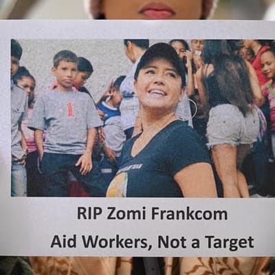 Israel may weigh reparations over aid worker's death