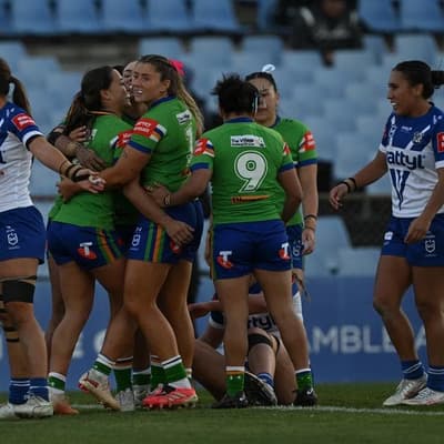 Canberra smash Bulldogs, Tigers win late again in NRLW