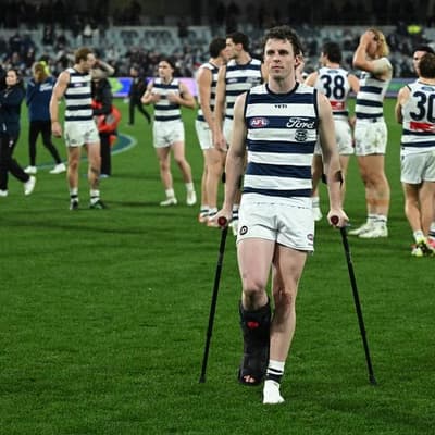 'With a rush': Cats star closes on AFL finals return