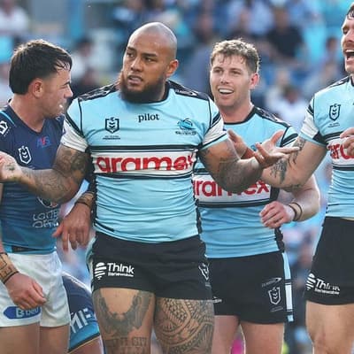 Sharks rally to beat Titans, stay in NRL top-four race
