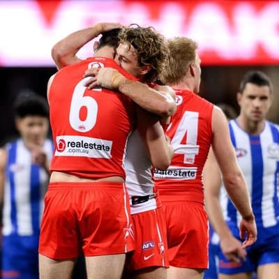 Swans win first AFL game since hotel scandal