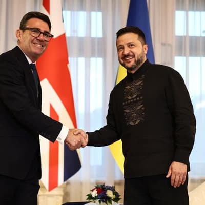 UK, France pledge support on Ukraine's Independence Day