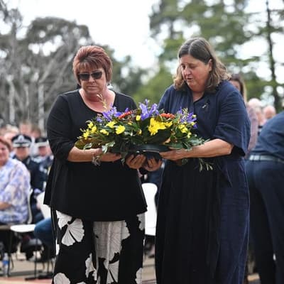 Fallen officers never forgotten as memorial unveiled