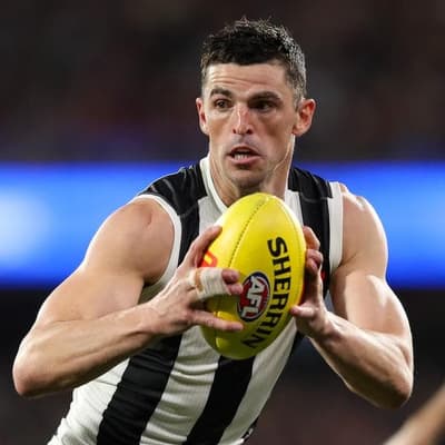 Magpies coach rates chances of superstar playing on