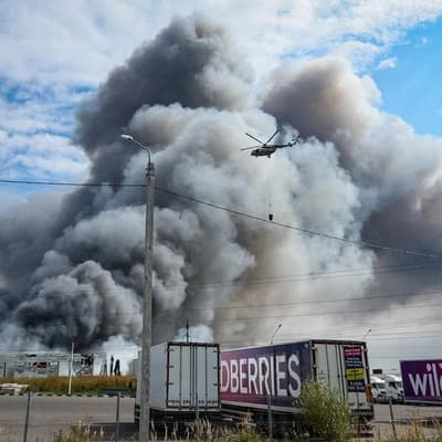 Russian Wildberries depot destroyed in second attack