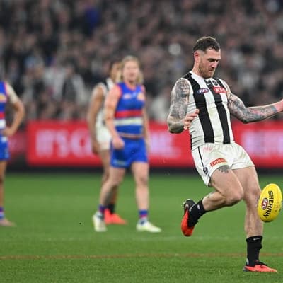 Relief for Bulldogs after gripping AFL wildcard final