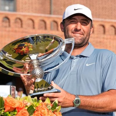 Tiger-like Scheffler reigns, Scott rises at PGA finale