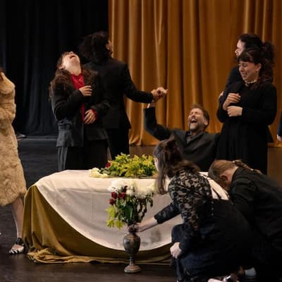 Dance of death is a disco as world premiere looms