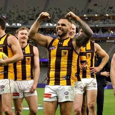 Relentless Hawks embrace pressure in AFL finals stunner
