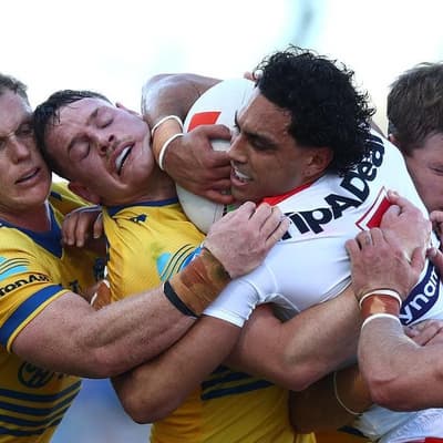 Tyrell Sloan's parting gift as Dragons stun Eels
