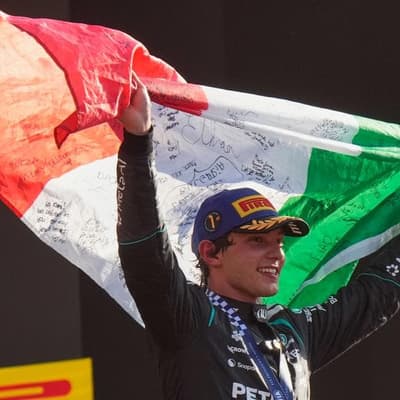 Antonelli grabs historic Italian GP win; Piastri fifth