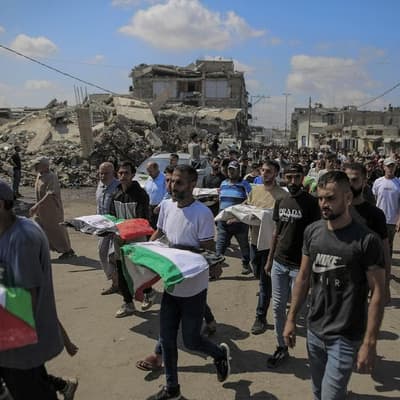 Israeli strike kills Gaza Strip man, daughter: medics