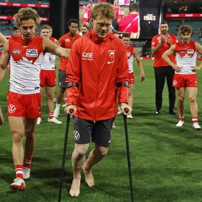 Finals heartbreak for Mills as Swans learn bad news