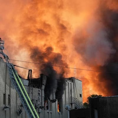 Two dead as Russia attacks Kyiv after brief ceasefire