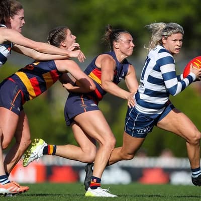 Cats and Eagles score historic AFLW wins