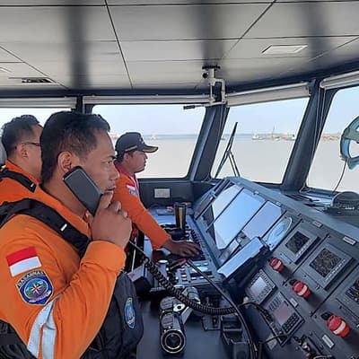 Six dead, 130 missing after Indonesian ferry 'flips'