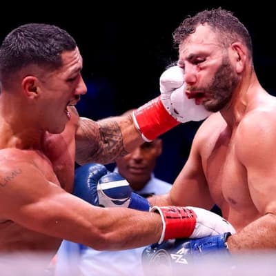 Opetaia's KO fuels duel between 'two baddest dudes'