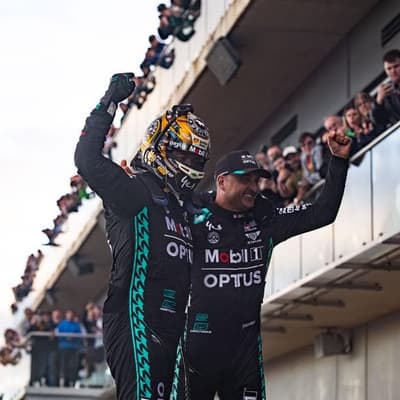 'Monsoon weather': Supercars champ wins The Bend 500