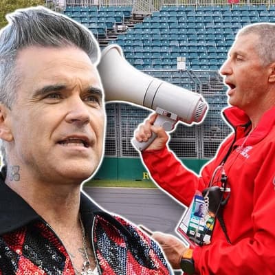 Aus Grand Prix on hook for axed Robbie Williams concert