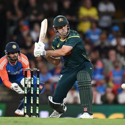 Marsh reaches 100 as focus turns to World Cup defence