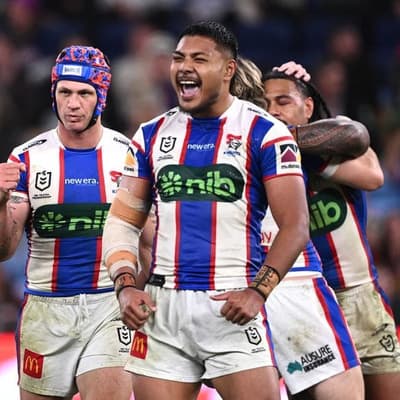 Knights bash bros ready to bounce again as Lucas trains