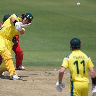 Renshaw ton sets up Australia victory in Zimbabwe ODI