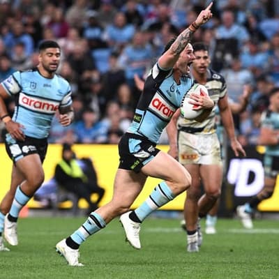 'Just a narrative': Sharks out to bury NRL finals myth