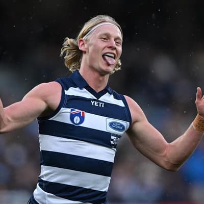 AFL footy boss defends controversial Cats non-goal