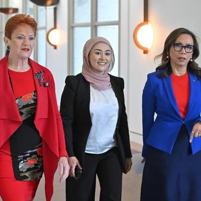 Pauline Hanson, Muslim senator join forces for staffing