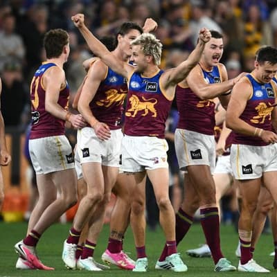 Lions break Hawk hearts to set up shot at AFL hat-trick