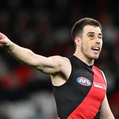 Merrett talks up McVeigh amid AFL trade speculation