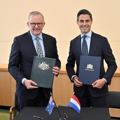 Australia secures closer security ties with Netherlands